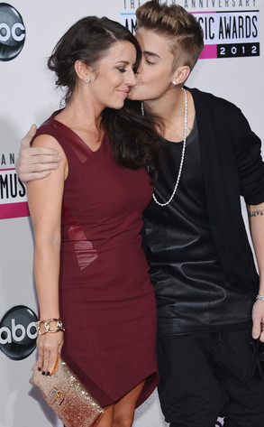 Justin Bieber, Pattie Malette, AMA's Justin Bieber, Pattie Malette, AMA's